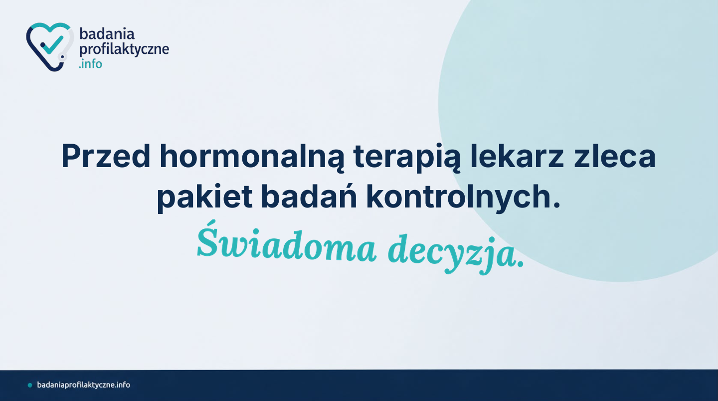 Badania przed hormonalną terapią zastępczą — co lekarz zleca i dlaczego