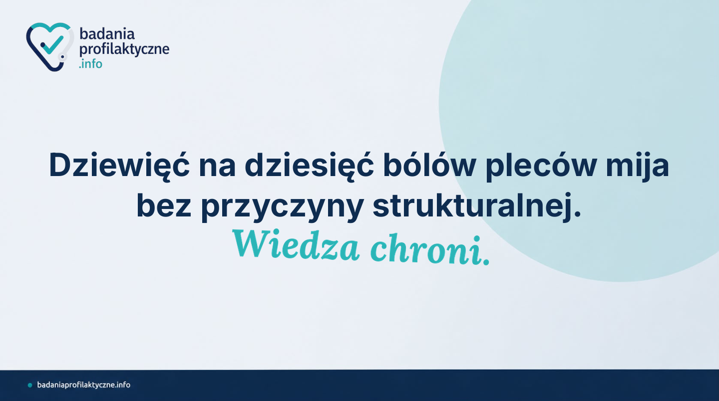 Ból pleców — kiedy MRI kręgosłupa ma sens w diagnostyce