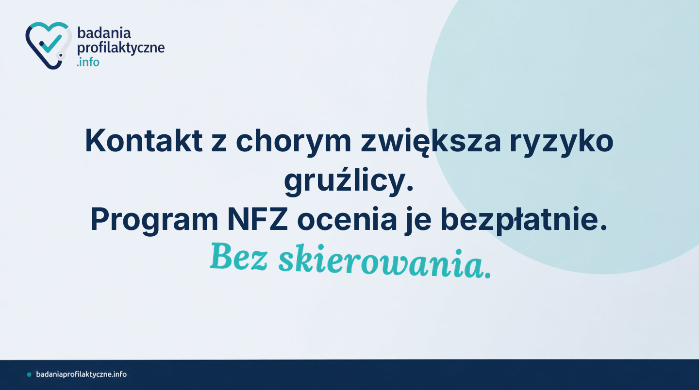 Gruźlica — kto jest w grupie ryzyka i jak działa program NFZ?