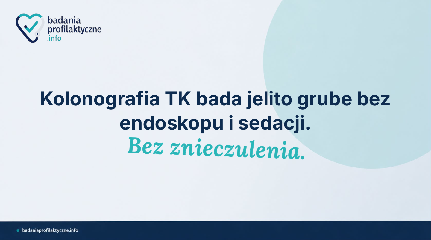 Kolonografia TK — dla kogo alternatywa wobec kolonoskopii?