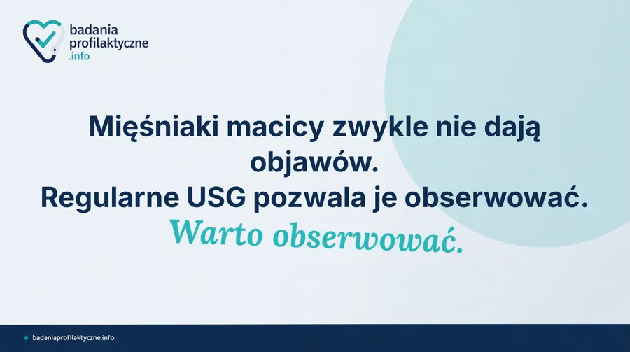 Mięśniaki macicy — kiedy warto zrobić USG i co powiedzieć ginekologowi