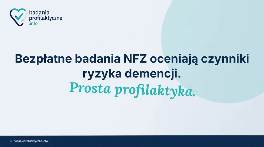 Profilaktyka demencji — jak badania NFZ chronią Twój mózg