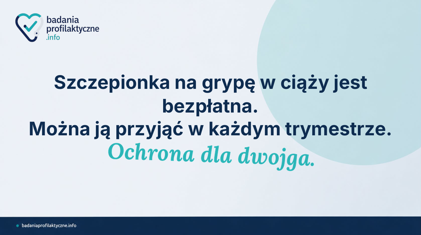 Szczepienie na grypę w ciąży — bezpłatna ochrona dla Ciebie