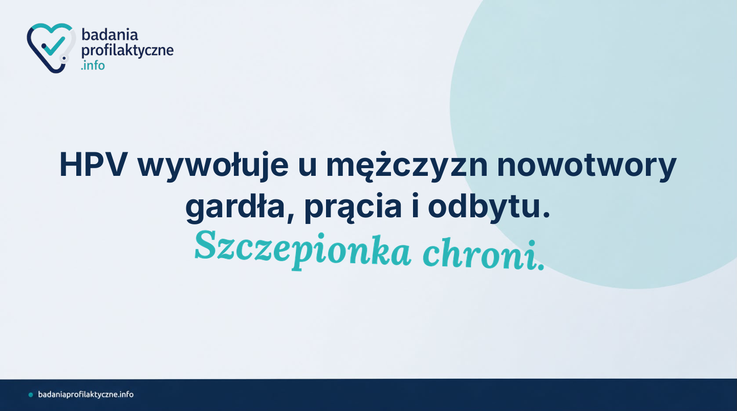 Szczepienie HPV dla mężczyzn — profilaktyka raka głowy i szyi