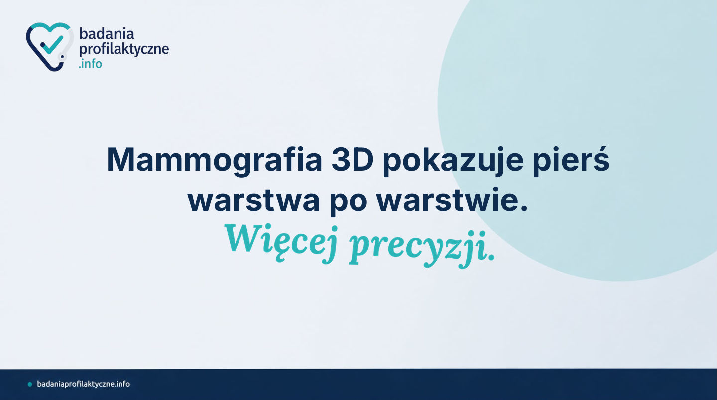 Tomosynteza (mammografia 3D) — czym różni się od 2D i czy jest w NFZ