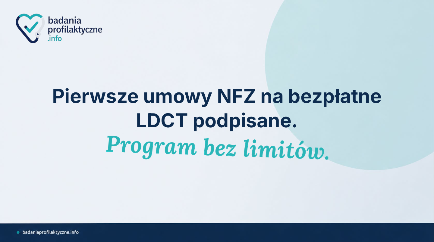 WWRP ruszyło: pierwsze placówki mają kontrakt z NFZ — gdzie zapisać się na bezpłatne LDCT