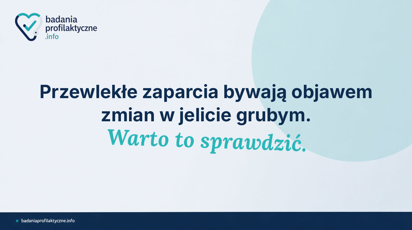 Zaparcia przewlekłe — kiedy wymagają diagnostyki jelita grubego?